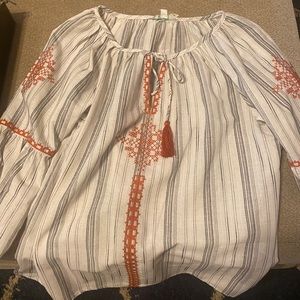 Lightweight linen blouse